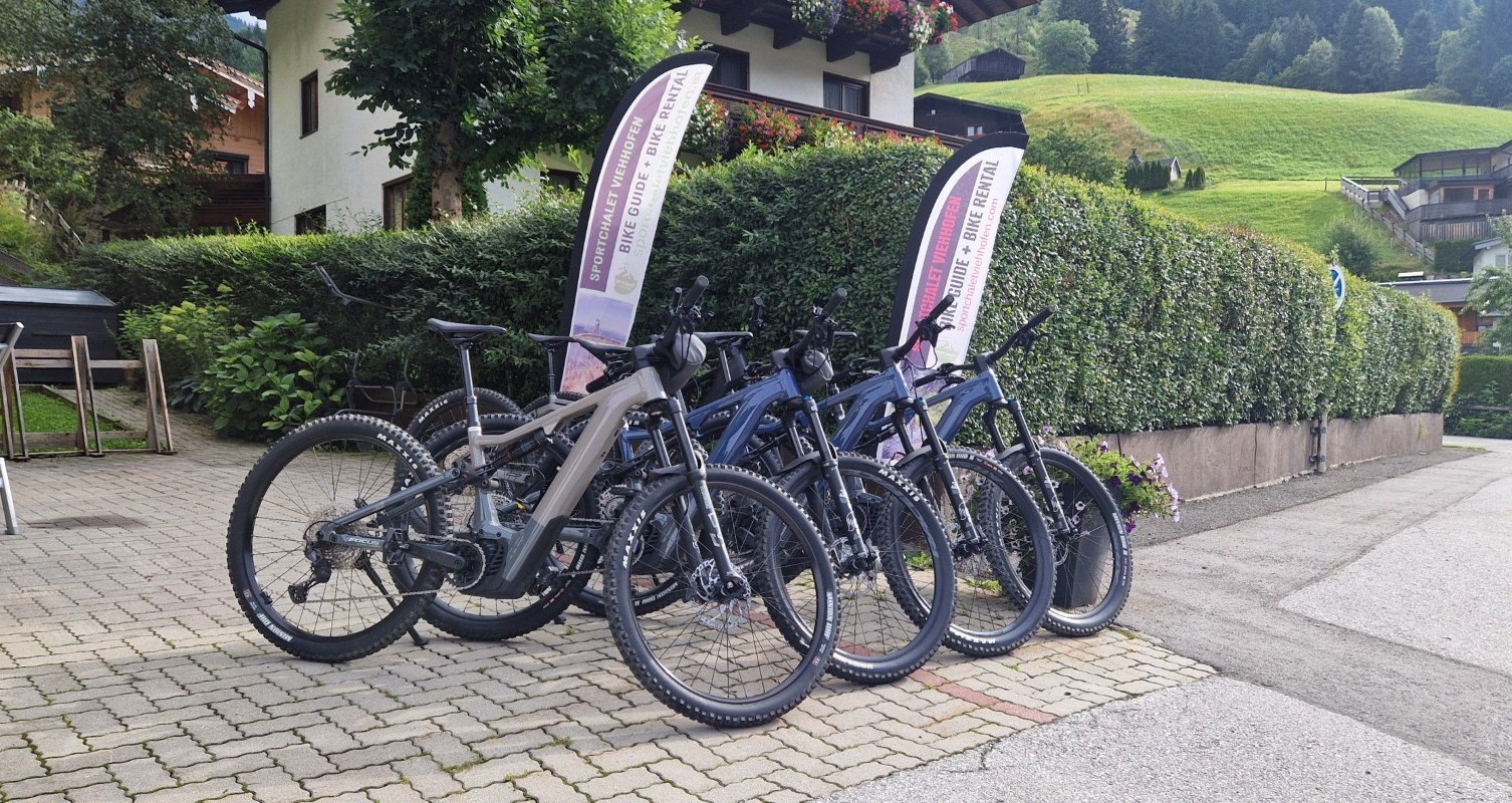 E-bike verhuur bij Sportchalet Viehhofen